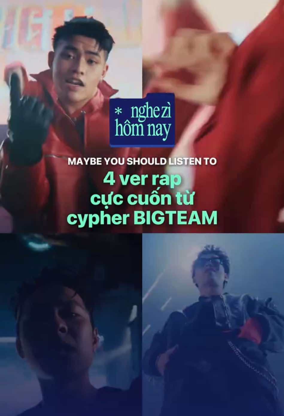 nghe phát biết ngay là BIGTEAM ❤️‍🔥🫰 #nghezihomnay #BIGTEAMBIGDREAM #BigTeam #BigDaddy #BigTeamAllStars #Tez #Dangrangto #HURRYKNG #IndieK #RapViet #cypher #atsh #TikTokGiaiTri #NhacHayMoiNgay #SoundsOfVietnam 