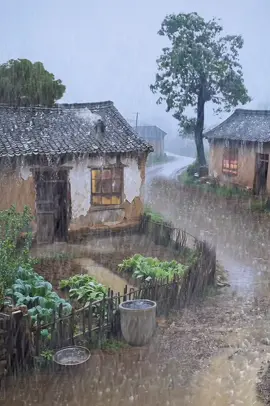 rainy day and cozy cabin bedroom #rainydrops💦❄️⛈️ #relaxation #viralvideos #forupage #cozycabins 