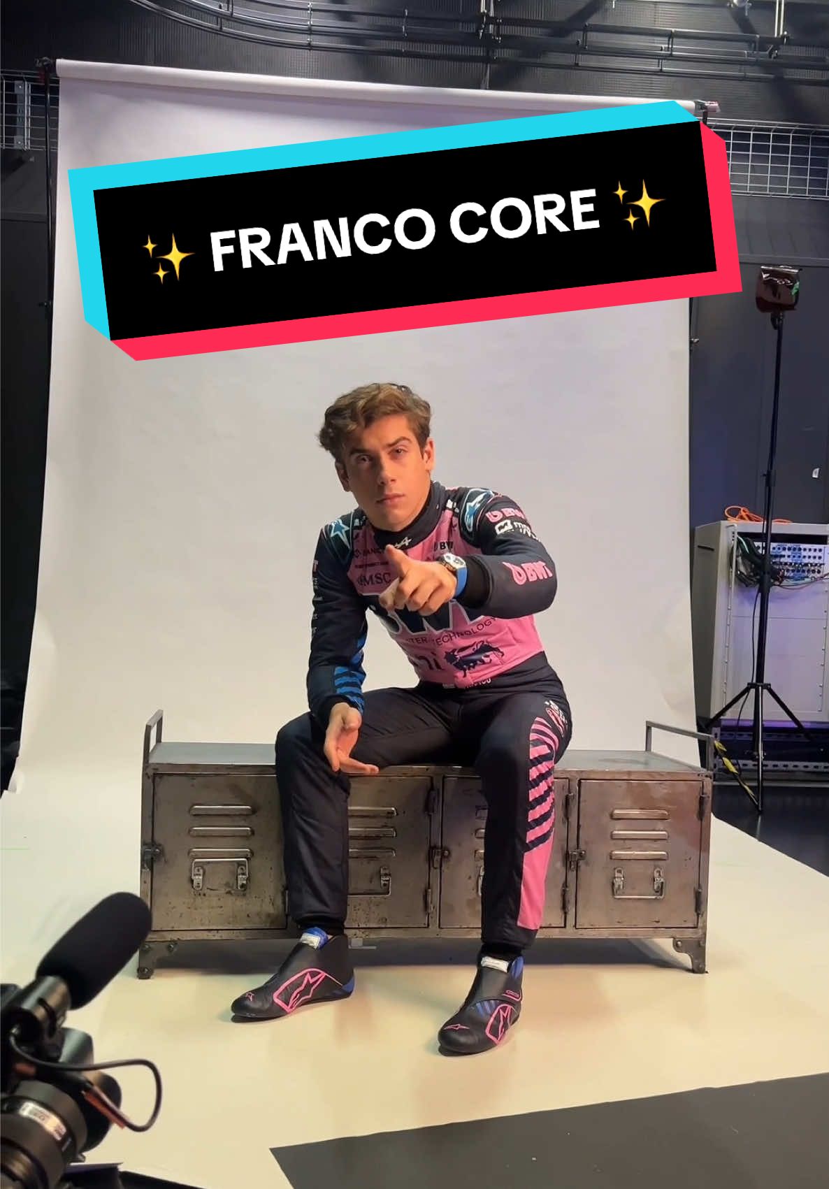 Hola Franco 😂 #f1 #alpinef1 #francocolapinto 