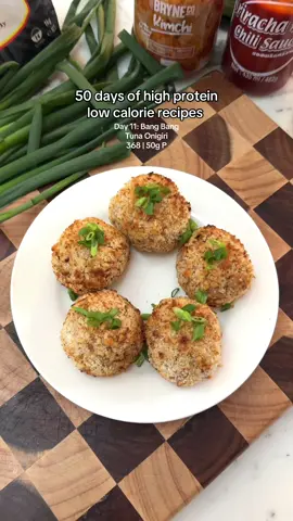 DAY 11: BANG BANG TUNA ONIRIGRI 🔥 All my recipes on my substack at the link in my bio. 