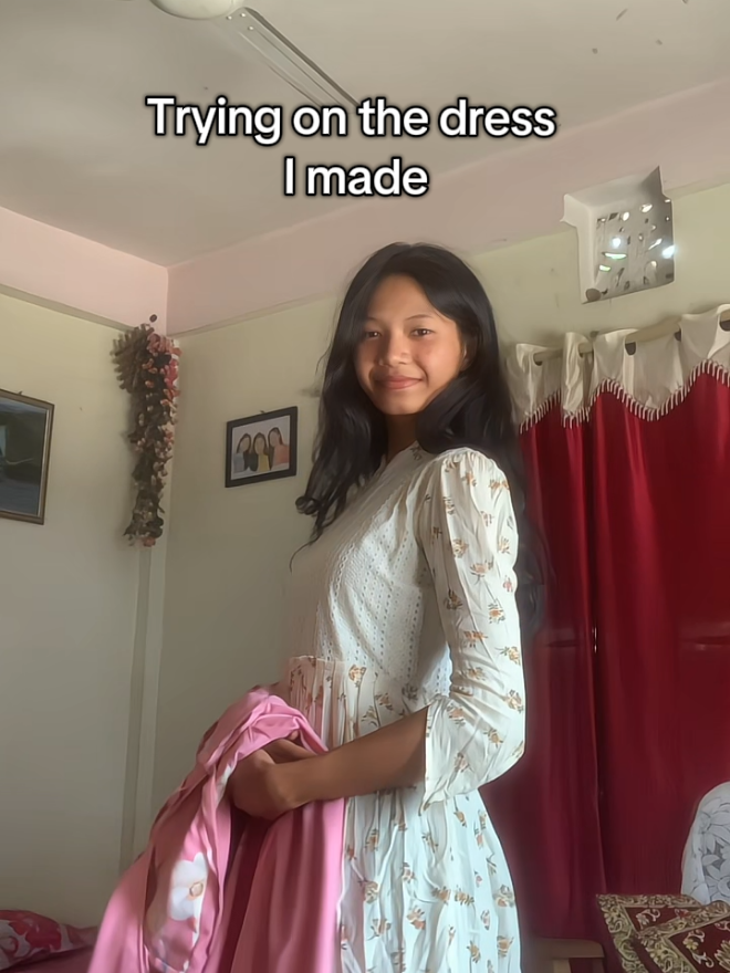 #OOTD  #fypシ゚  #fashion  #sewingproject  #nepalitiktokcreator  #creatorsearchinsights 