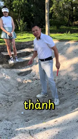 Hướng dẫn đánh cát(bunker) trong golf #HLVPHAMHUNG #AsiaGolf #GolfLaDamMe #KienNhanLaChiaKhoa #HocGolfTuTam #bunker 