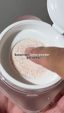 Loose powder tp ada SPF?! Yes, carslan loose powder ada spf40pa+++ yg boleh protect kulit dari sinaran UV #carslan #carslancosmetics #carslanloosepowder #loosepowder #loose powder sobella 