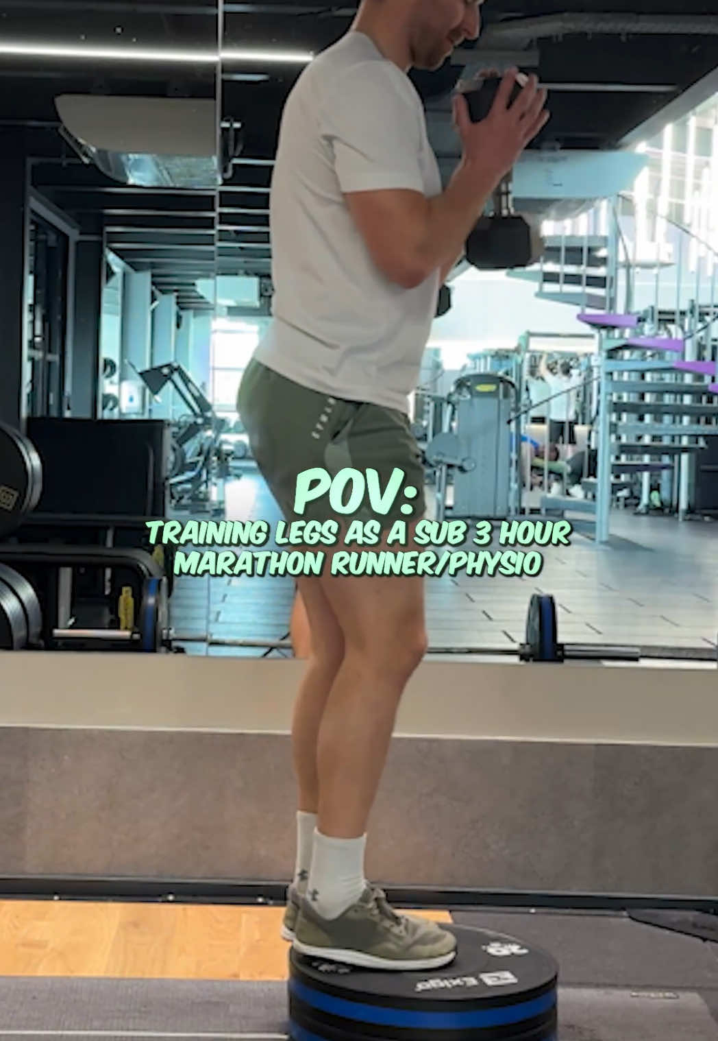 Training legs as a physio and sub-3 hour marathon runner who wants to stay strong and pain-free. Here’s an example of drills I use to build power, keep moving well, and stay ready to handle the miles. What’s in the reel: • Accessory strength & mobility to keep your body moving well and feeling good in training (e.g., 2-5 sets of 10-15 reps per exercise or 30-60 second holds for isometric exercises) • Global strength to build a more robust, resilient body (e.g., 4-10 sets of 8-12 reps per exercise) • Plyometrics to add spring and strengthen tendons for running (e.g., 3-4 sets of 8-10 reps, focusing on minimizing ground contact time and maximizing explosiveness) Simple, effective, and focused on what actually carries over to running. Less fluff. More return. — Dealing with a niggle or feeling stuck with your running? 🔴 Send me a DM with INJURYHELP and I’ll send you details on working with me 1:1. 🟢 Follow @sjc.physio and @sjc.clinic for more no-nonsense injury tips and recovery ideas that keep you running strong. #runninginjury #injuryprevention #calfpain #runningphysio #runpainfree #marathontraining #halfmarathontraining #sjcphysio #injuryhelp #runningrehab #runningvolume