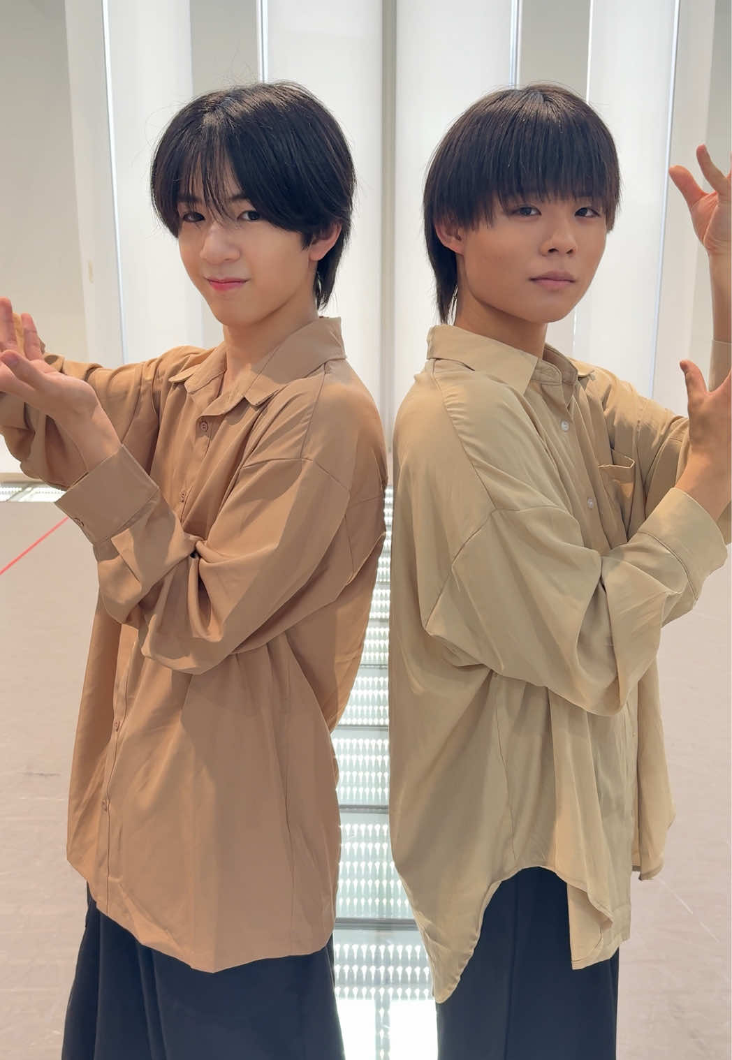 トゲがなさそうな2人で踊ってみました〜🌹 #新宮楓真 #林田芯 #ROSE