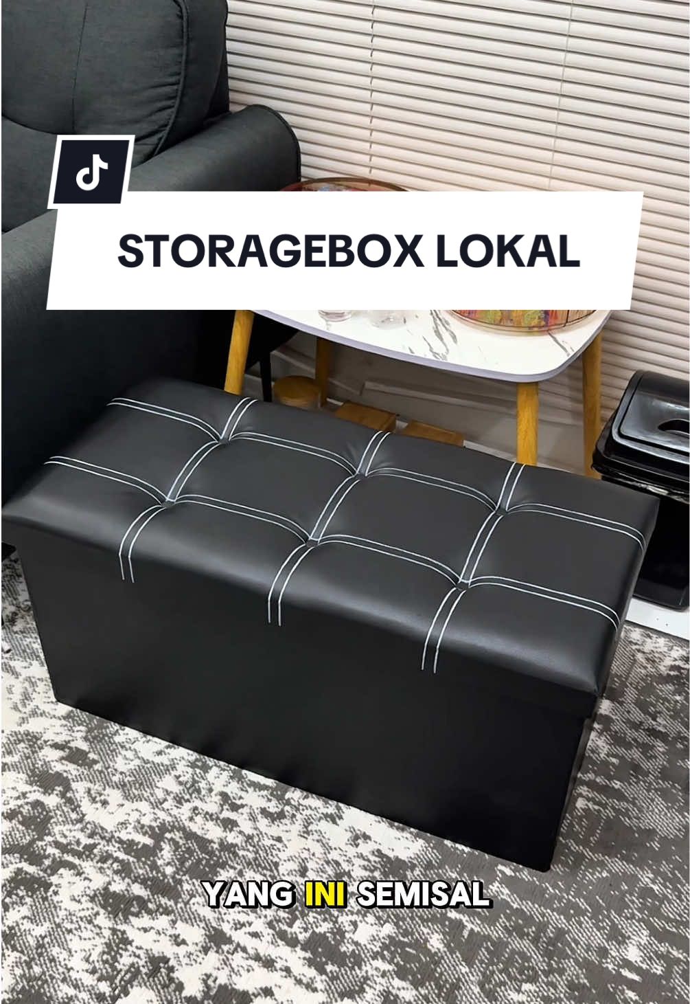 gokit storage box jumbo yang buatan lokal ternyata kokoh cuy. berat aku 77 ternyata kuat juga ini yang buatan lokal #storagebox #storageboxjumbo #storageboxsofa #sofastoragebox #tempatpenyimpanan #bangkupenyimpanan 