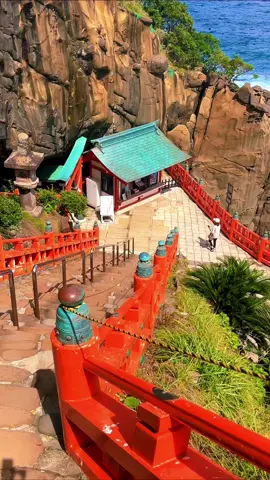 Udo Jingu (Miyazaki) / 鵜戸神宮 Please Share🥰😊🙏 Please follow 👉@japan_walker_  #japan #japantravel  #japantrip #anime #animejapan #japananime #japan🇯🇵 #traveljapan  #tripjapan #udojingu #miyazaki #鵜戸神宮 #宮崎 #宮崎県 