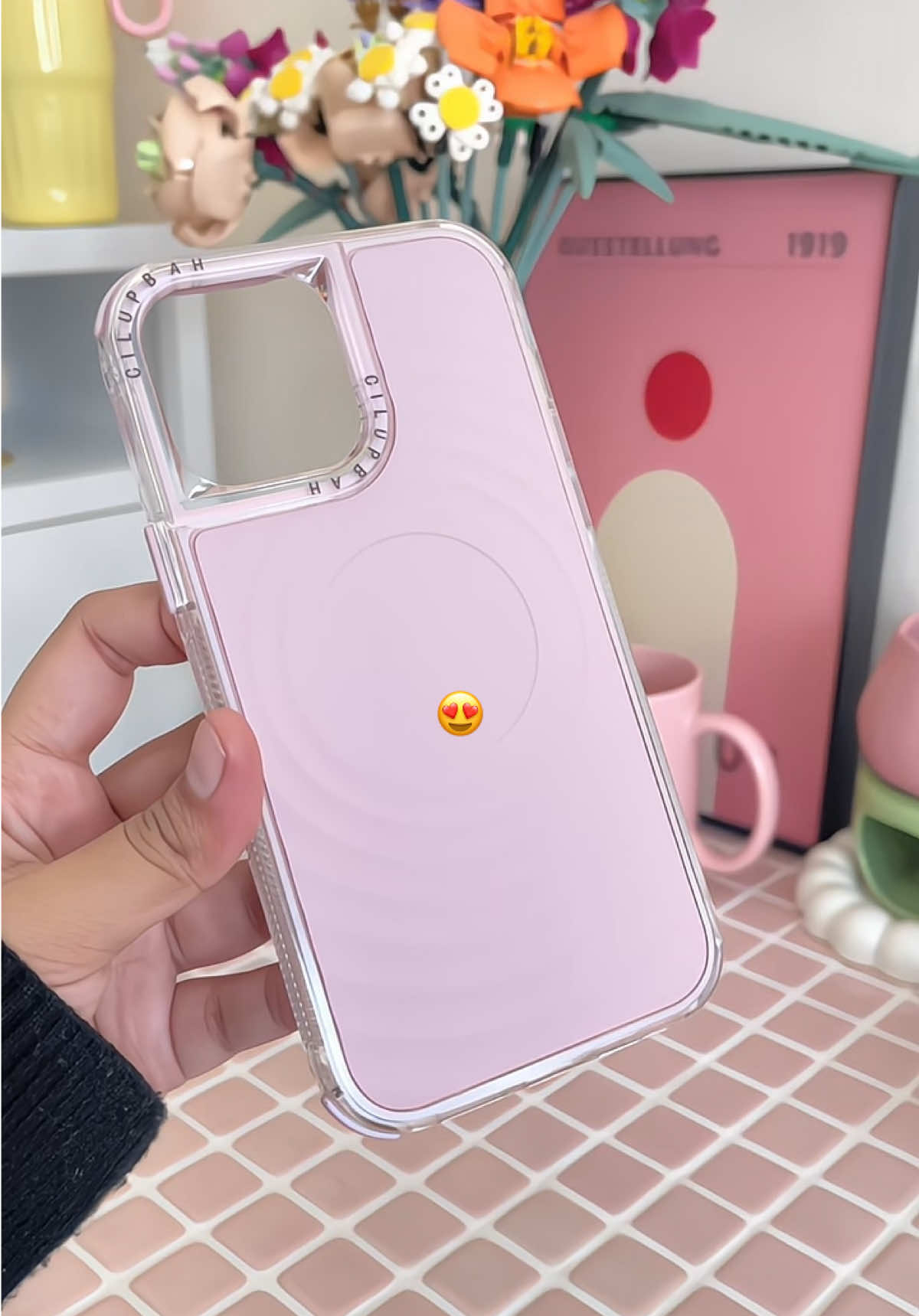 selembutttttt itu 🫶🏻 #caseiphone #casehp #magneticcase #casepink 