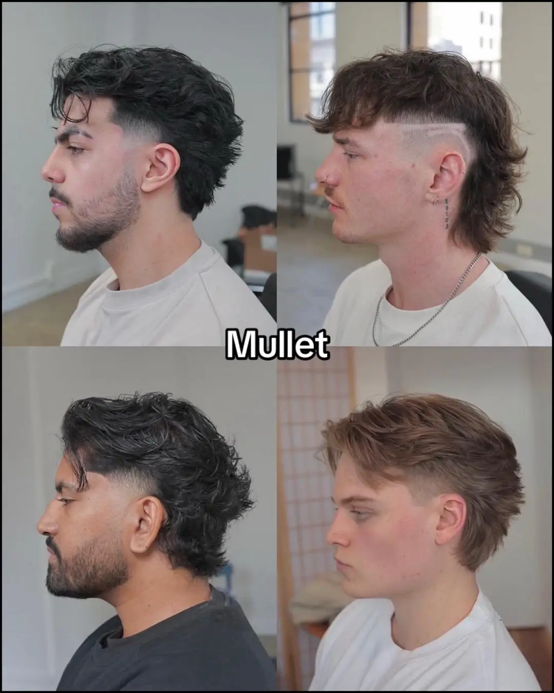 men's hairstyles #mullet #haircut #hairstyle #fyp 