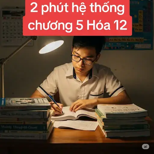 2 phút hệ thống kiến thức chương 5 hóa 12 với 10 mệnh đề đúng sai #viralvideo #xuhuong #2k7quyettamdodaihoc #giaoduc #trendingvideo 