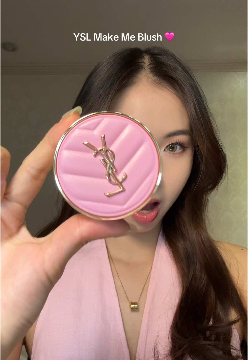 obsessed with these ysl blushes 😭🩷 surprisingly it’s super long lasting as well !!!! #makeup  