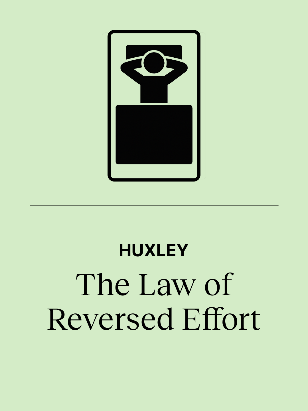 The law of reversed effort is an idea first coined by the writer Aldous #Huxley , but it's the reworking of an ancient idea found in many traditions, such as #Stoicism and #Daoism . The basic idea is that the more you try to do some things, the more you will fail at them. Here's an example. Imagine you were lying in bed, staring at the ceiling, desperately willing yourself to sleep. You've been like that for hours, and so you shut your eyes and you say to yourself, 'Go to sleep.' You force your body into such a relaxed state that surely slumber must follow. But of course, nothing happens. You cannot will yourself to go to sleep. #Sleep is something that happens to those who let their mind wander, and those who focus on anything but the sleep itself. This is how Huxley describes the law of reversed effort: 'The harder we try with the conscious will to do something, the less we shall succeed. Proficiency comes only to those who have learned the paradoxical art of doing and not doing, or combining relaxation with activity, of #lettinggo as a person in order that some unknown quantity may take hold.' There are many moments in life when trying harder will actually make things worse. If you have a mosquito bite, a nosebleed, or a broken bone, then you let it be. Because picking, probing, and meddling will exacerbate an existing problem. And the same is often true in life. Sometimes a relationship, a job, or a new home demands an element of reversed effort. So, when have you tried it? When have you tried to let go of something, and found things much better for it? #psychology #wuwei #philosophy