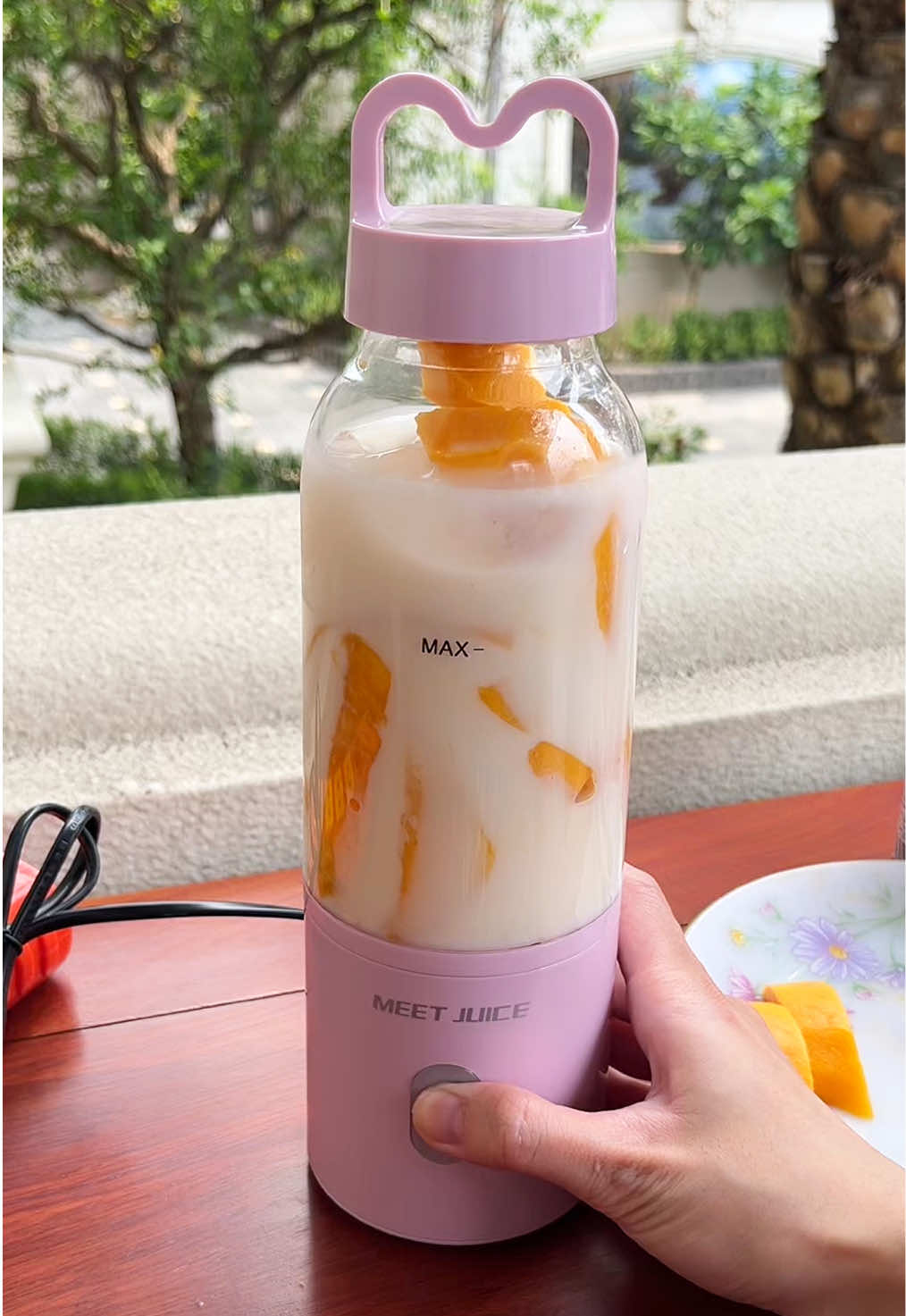 Mùa này làm vài ly sinh tố tại nhà là chân ái 🥭🍌🍓🫐🥝🍅🍉🍎🍍🍈🍐🍊🍇 #mayxaysinhto #meetjuice #sinhto #matlanh #mayxaymeetjuice #mayxaymini #mayxaysinhtocamtay 