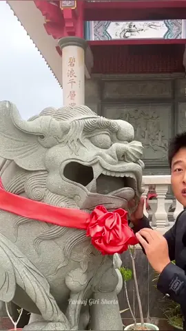 Stone Ball Inside Lion,s Mouth Statue  #viral #foruyou #foryoupage❤️❤️ #unfreezemyacount #unfreezemyacount 