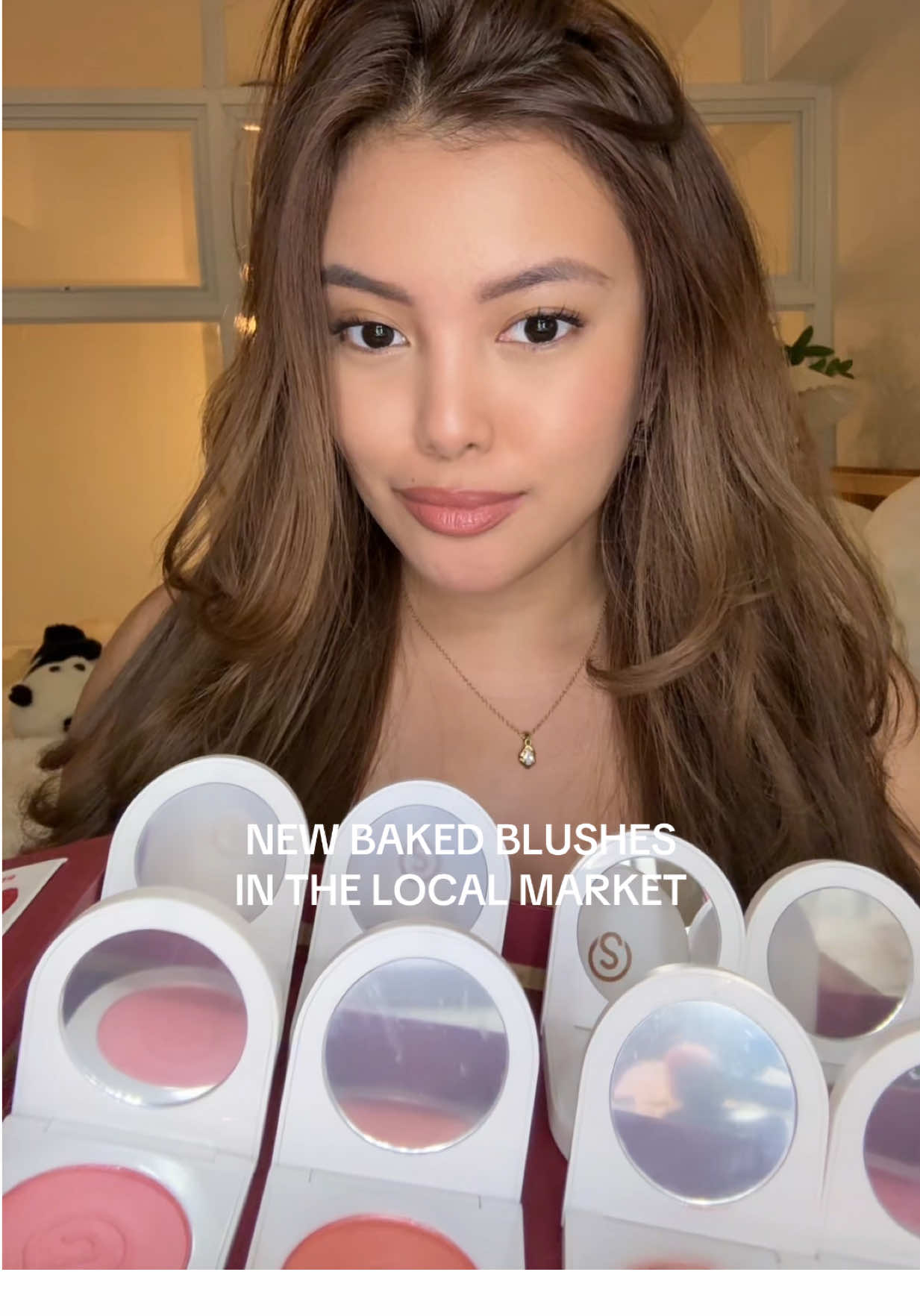 new baked blushes from spotlight cosmetics!!! they’re also releasing baked highloghters & bronzers too btwww #beautyph #makeupph #makeupreview #blush 