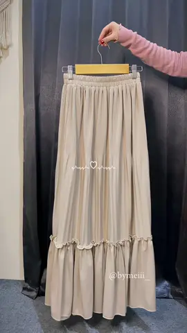 Nyesal banget CO satu, ternyata sebagus ini🥹😍 #rok #rokplisket #rokskirt #rokwanita #skirtoutfits 