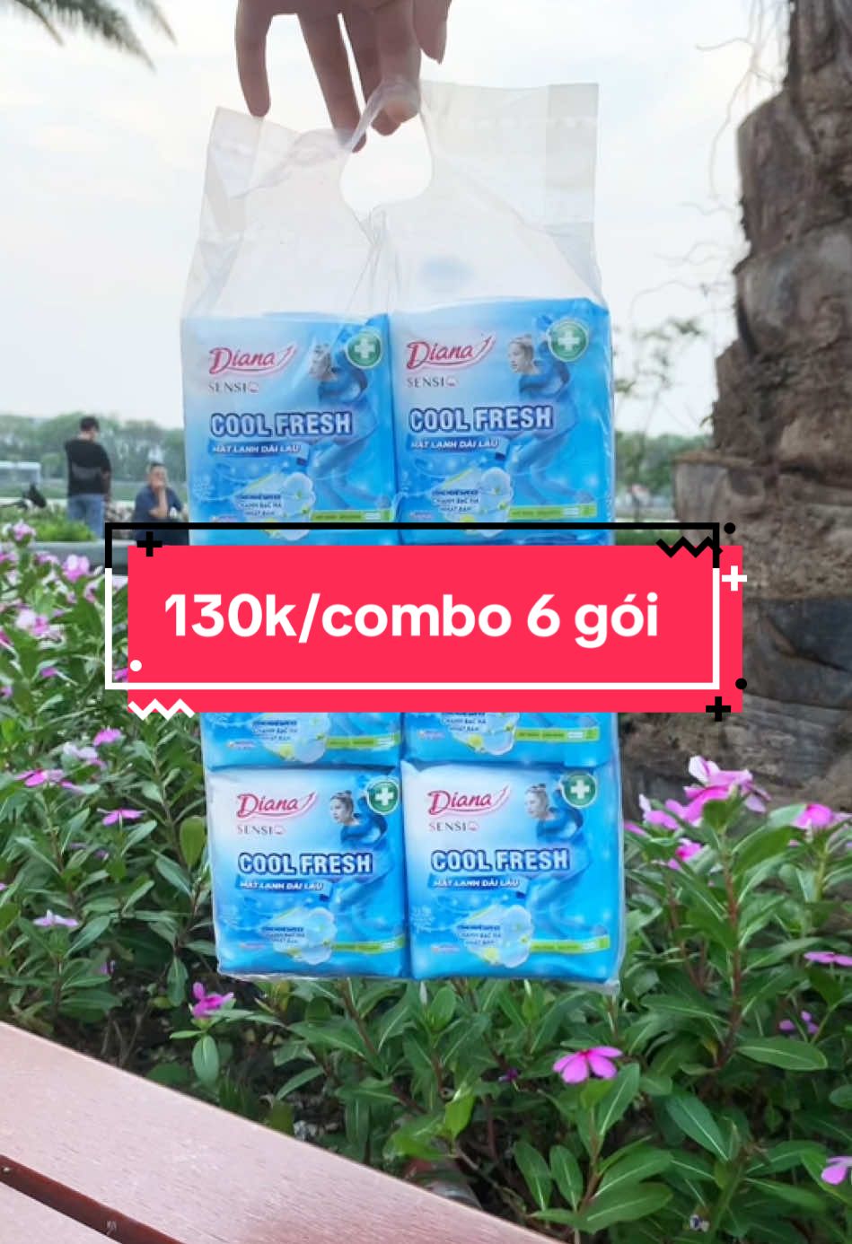 Combo 6 gói Băng Vệ Sinh Diana mát lạnh #bangvesinh #diana #tienich #tienichgiadinh 