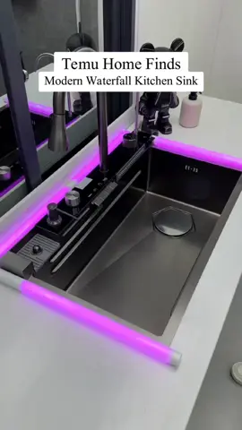 📢 Kitchen enthusiasts, listen up! This Temu kitchen sink is a game - changer! 🎈 Its top-notch functionality and sleek look add a whole new vibe to my kitchen. I can’t get enough of it! 💖 #Temu #KitchenSink #HomeCooking