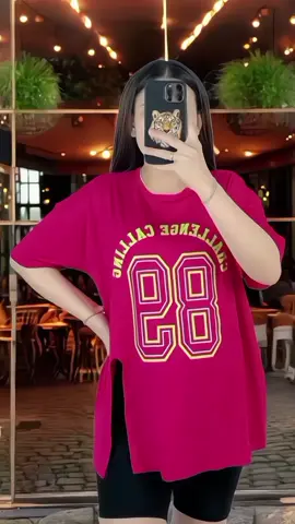 Kaos Oversize Slit Cc 86/ Oversize #kaos 