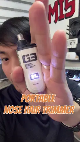 Sa mga lagi may sumisilip na buhok sa ilong eto na yung sagot sa problema natin buti nalang may portable nose trimmer na ako. #nosehairtrimmer #hairtrimmer #portablehairnosetrimmer #foryoupage