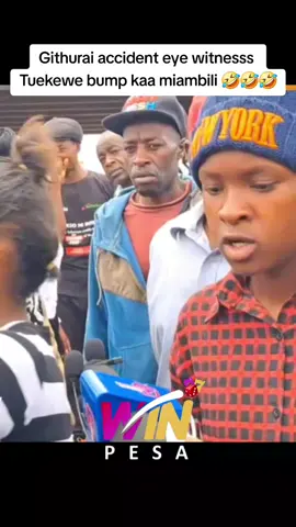 Githurai accident eye witnesss  Tuekewe bump kaa miambili 🤣🤣#fyp #viralvideos #kenyatrending 