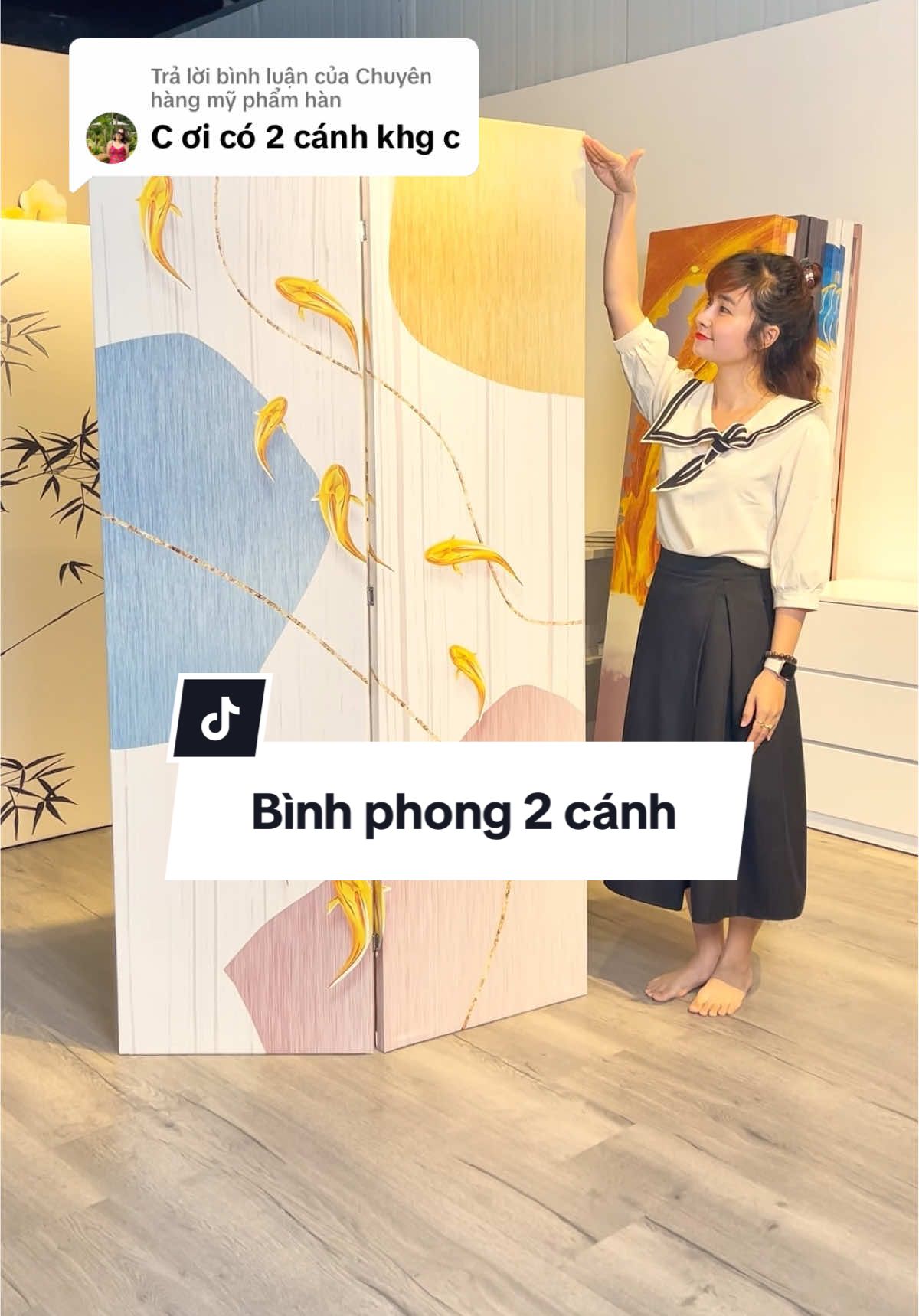Trả lời @Chuyên hàng mỹ phẩm hàn Bộ 2 tấm đây ạ. Mọi người thấy có đẹp không ạ.#binhphong #noithatiga #vachngan 