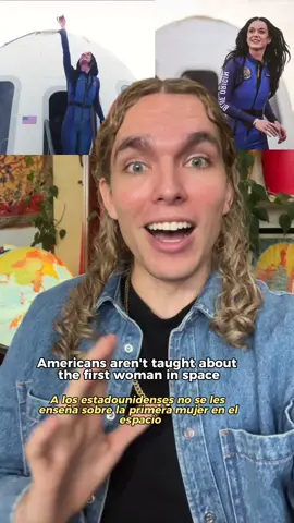 Katy Perry is quite different from Valentina Tereshkova. Did you know about her? I find her story to be very inspiring and look up to her poster on my wall for inspiration. #History #Humanities #Education #Educacion #KatyPerry #USSR #DidYouKnow #HistoryTok #tiktoklearningcampaign