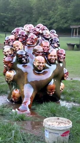 Hey hey hey 👋  #creepyvideos #unsettling #strange #aivideo #macabre #horrortok #klingai #bodyhorror #weird #aiart 