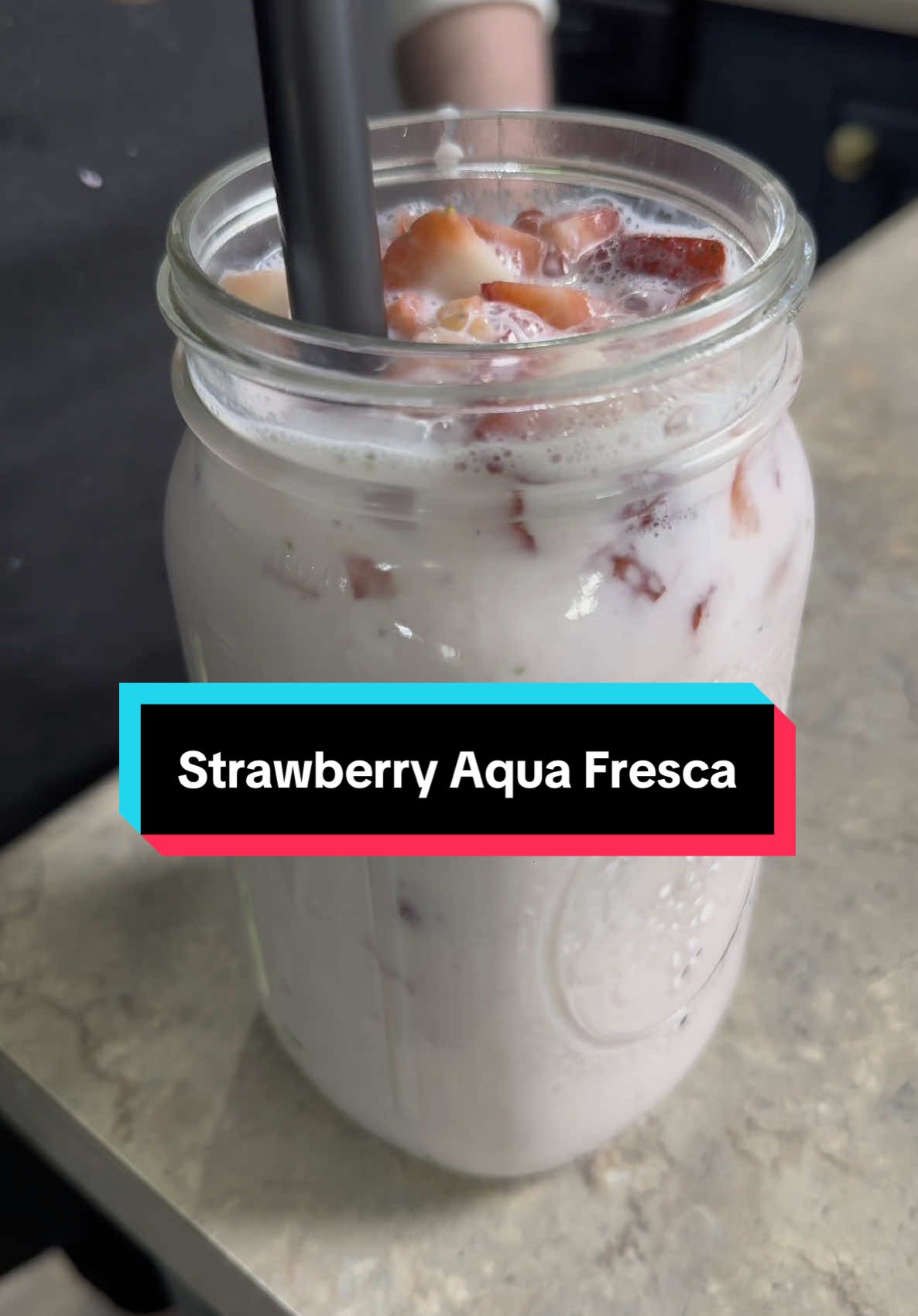 Something Refreshing to drink for when it gets hot this summer…. Or when you just want something nice.  For more info on the @Waterdrop Filters check them out, I also listed the Amazon link on my linktree if you’re interested and want to check out the reviews Strawberry Agua Fresca  2 lbs strawberries  3 cups water 4 cups milk 1 can sweetened condensed milk -Remove stems on 3/4 of strawberries and add to blender with water, blend til smooth -strain to remove seeds and excess pulp -chop remaining strawberries and add to pitcher -pour in milk, condensed milk and blended strawberries -mix well, chill in fridge for 2-3 hours and serve over ice Good for up to 4 days refrigerated  #waterdropfilter #strawberryaguafresca #aguafresca #drinkrecipe #EasyRecipe #drinkideas #holmescooking 