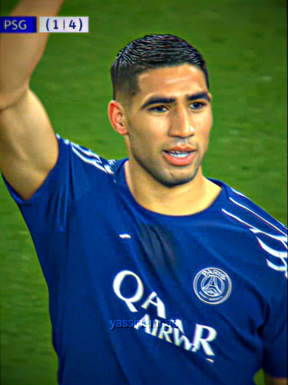 Hakimi goal vs Arsenal 🔥 | Best RB itw 😍  #footballtiktok #footballedit #psg #ucl #hakimi 