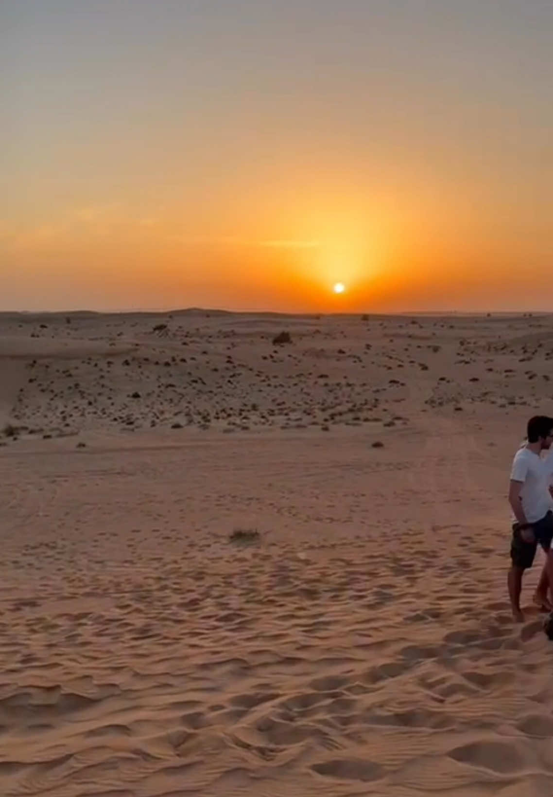 Evening Desert Safari ❤️ #creatorsearchinsights #dubai #desert #duabitiktok #desertsafari #dubaidesert #SunsetViews 