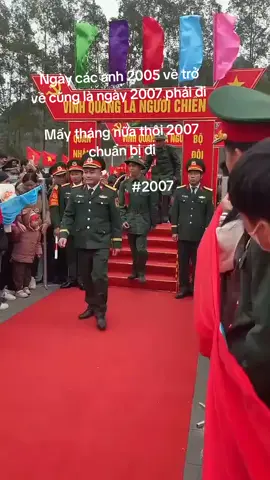 2025 đang làm con của bố mẹ  2026 đã làm con của tổ quốc rồi  #2007❤️ 