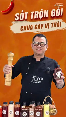 Sốt trộn chua cay vị Thái #Đầu_bếp_Quốc_Nghị 