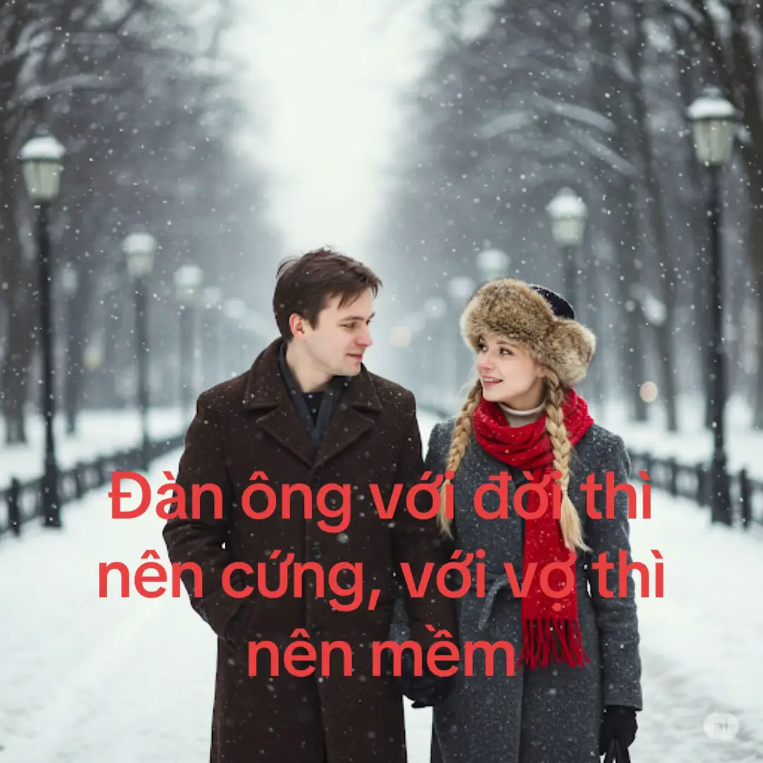 Trong hành trình đối diện với cuộc đời, người đàn ông cần mang theo sự cứng rắn. Xã hội vốn khắc nghiệt và đầy thử thách; nếu thiếu đi bản lĩnh, người đàn ông khó có thể vượt qua áp lực, gìn giữ uy tín, hay đơn giản là bảo vệ kế sinh nhai. Cuộc đời không cho phép sự mềm yếu. Khi một người đàn ông trở nên quá mềm mỏng trước thế giới, điều tất yếu là sẽ bị lấn lướt, thậm chí đánh mất chính mình. Bởi vậy, ra ngoài xã hội, sự cứng cỏi là yếu tố cần thiết để trụ vững và khẳng định giá trị bản thân. Tuy nhiên, khi trở về mái ấm gia đình – nơi không cần chứng tỏ, không cần chiến thắng – người đàn ông nên học cách buông bỏ: không phải là buông xuôi, mà là buông cái tôi; không phải từ bỏ lý lẽ, mà là đặt tình cảm lên trên lý trí. Gia đình không phải là chiến trường. Người vợ không phải là đối thủ. Và người đàn ông không cần thiết phải giành phần thắng trong chính tổ ấm của mình – nơi đáng lẽ là chốn an yên nhất. Cứng rắn nơi cần thiết. Mềm mỏng khi thích hợp. Đó không phải là dấu hiệu của sự yếu đuối, mà là biểu hiện của sự trưởng thành và khôn ngoan. Không phải vì sợ vợ, mà bởi vì biết giữ người mình yêu thương. Ba trường phái triết lý phương Đông đều nhấn mạnh sự hòa thuận và tiết chế: Nho gia dạy rằng: “Gia vô tranh – tất an” – Khi trong nhà không có tranh chấp, tự nhiên sẽ có bình yên. Đạo gia khuyên: “Khắc kỷ – nhi hậu hòa” – Biết tự kiềm chế, thì sau đó mới có thể đạt đến sự hài hòa. Phật gia nhắc nhở: “Bất chấp – bất tổn” – Khi không cố chấp tranh giành, sẽ tránh được tổn thương. #vochong #giadinh #hanhphuc 