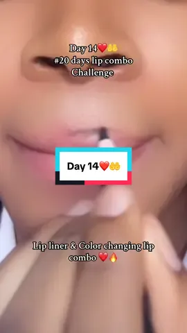 Day 14❤️🤲 Easy ,cute and long lasting lip combo to try for both dark and pink lips 🫣🫠 .Available for 4k 🛍️#lipcombo #lipcombotutorial #makeuptutorial #fashion #beauty #lips #creatorsearchinsights #fyp #fypシ゚ #delsu #linascosmetics97 #lipglossgirl #SmallBusiness #lipglossbusiness #lipcombochallenge 