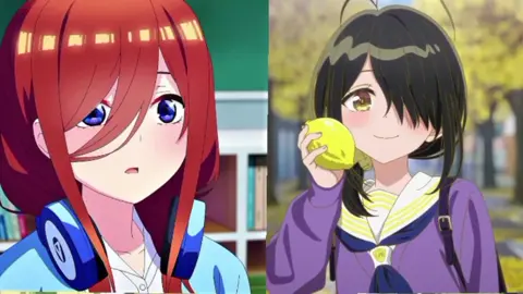 Miku hay Kotono 😃 (me💙) #nakanomiku #nakano #miku #kotono #kotonoshiunji #waifu #🎭family_anime🌸 #anime #animeedit #animegirl #tiktok #xuhuong #viral 