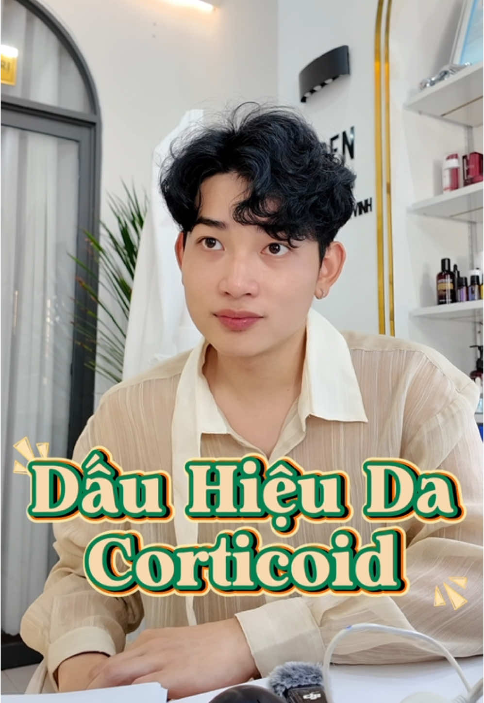 Dấu hiệu da Corticoid   ! #dsvinh #skincare #lamdep #corticoid 