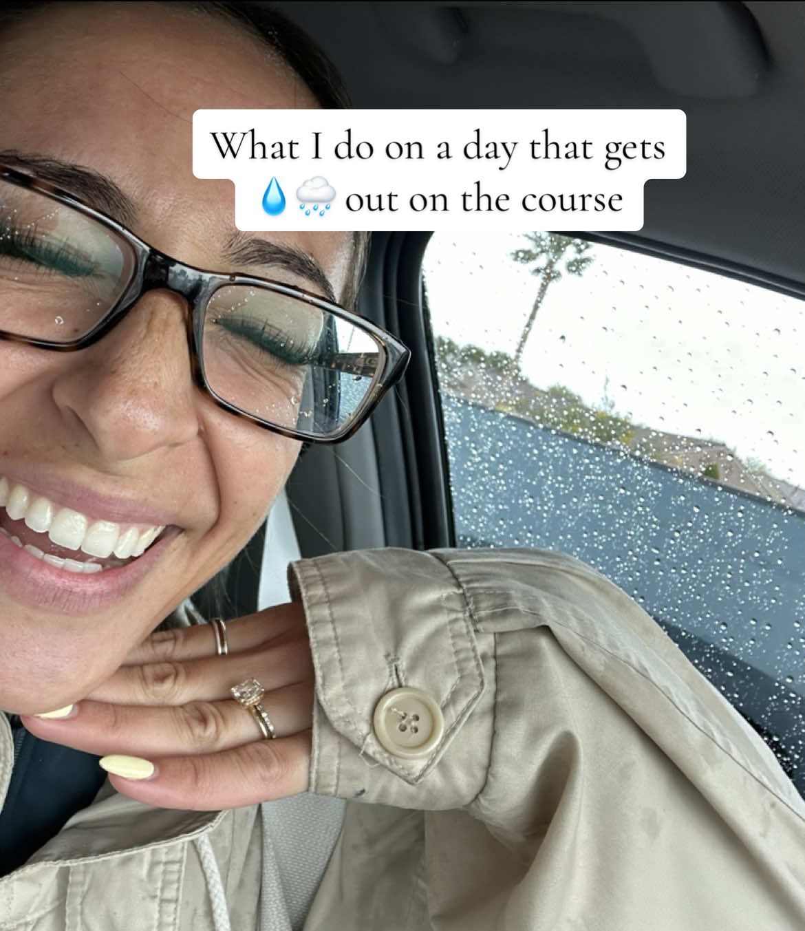 Come spend a day with my when the course gets rained out💧☔️🌧️ #bloompartner #bloom @Bloom Nutrition #golf #workout #fit #healthy 