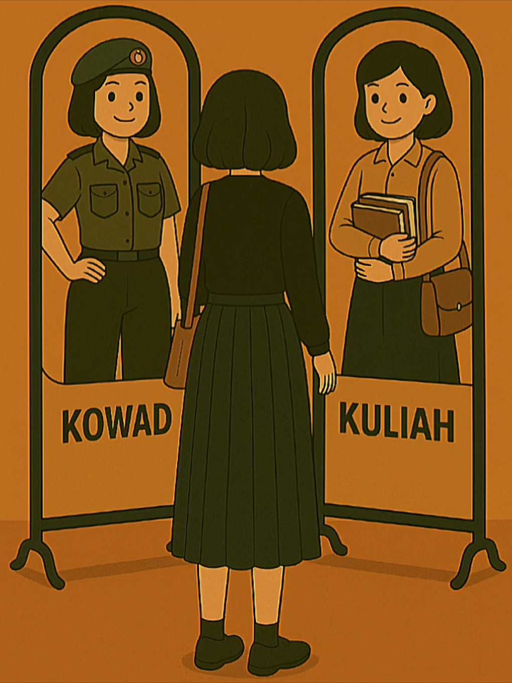 #dream #kowad #kuliah #mahasiswi 