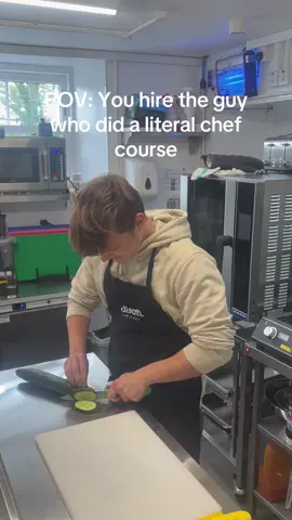 He says he’s qualified, I’m not so sure… #café #cafe #kitchen #chef #cheflife #clevedon #bristol #newbusiness #localbusiness 