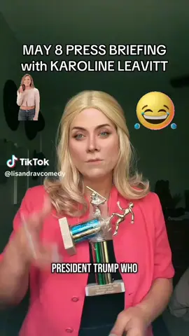 #kkkarolineleavitt #karolineleavitt2025 #karolineleavittimpression #lisandravcomedy #lisandravasquez #FDT #werescrewed2025 #fyp #bluedotgirl 