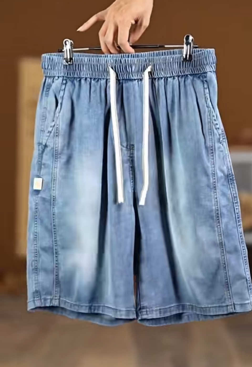 Quần short Nam chất vải jean mềm phù hợp với mọi lứa tuổi #QUANSORKJEANNAM #THOITRANGNAM #XUHUONG 