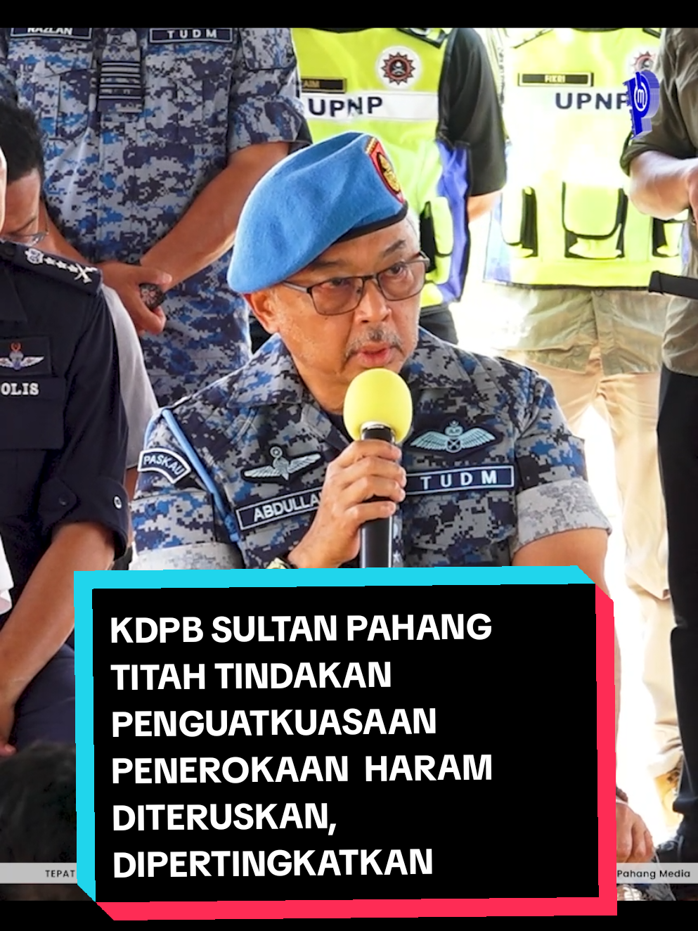 |Sedutan Video| KDPB SULTAN PAHANG TITAH TINDAKAN PENGUATKUASAAN PENEROKAAN  HARAM DITERUSKAN, DIPERTINGKATKAN ▪️Kebawah Duli Paduka Baginda Sultan Pahang Al-Sultan Abdullah Ri’ayatuddin Al-Mustafa Billah Shah Ibni Almarhum Sultan Haji Ahmad Shah bertitah agar tindakan penguatkuasaan ke atas penerokaan tanah secara haram dapat diteruskan dan dipertingkatkan. #MajuTerusPahang  #pahang1st #pahangmedia #pahang1st #berita #kerajaannegeripahang #sultanpahang  #durian #raub #MajuTerusPahang #raub 