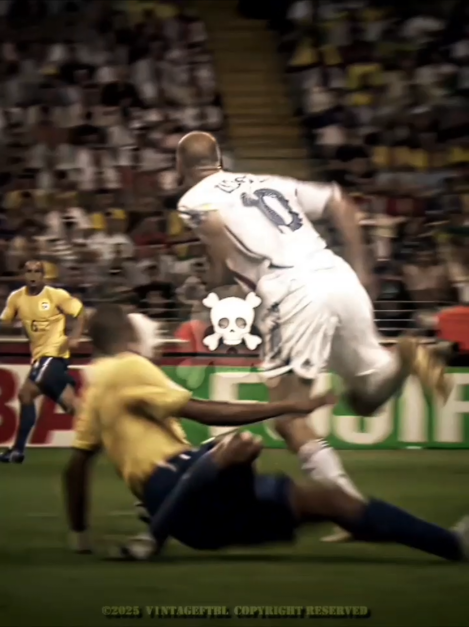 Zidane vs Brazil ☠️ | #vintageftbl #zidane #football #edit #fyp #fyp 