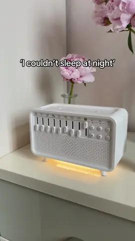 This white noise radio is amazing 🤩  #humidifier #whitenoise #fyp 