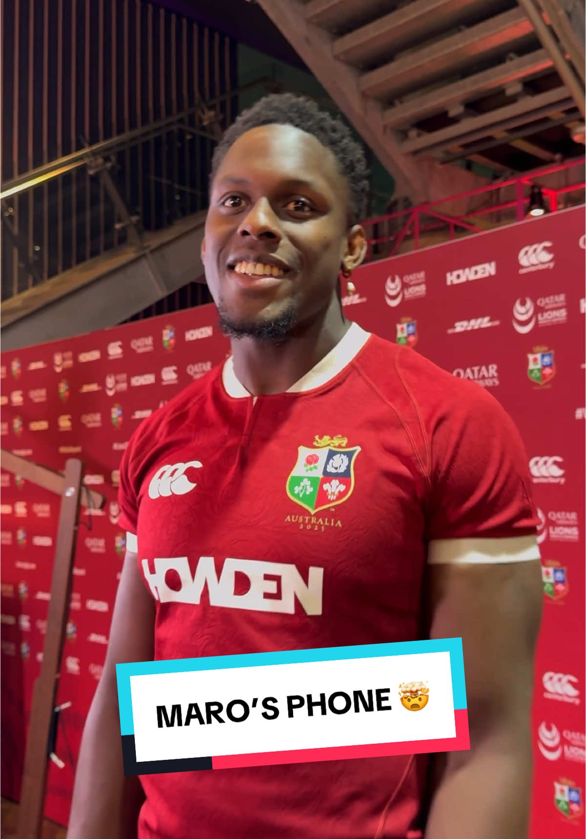 Maro’s phone rn 🤯 #englandrugby #rugbf #maroitoje 
