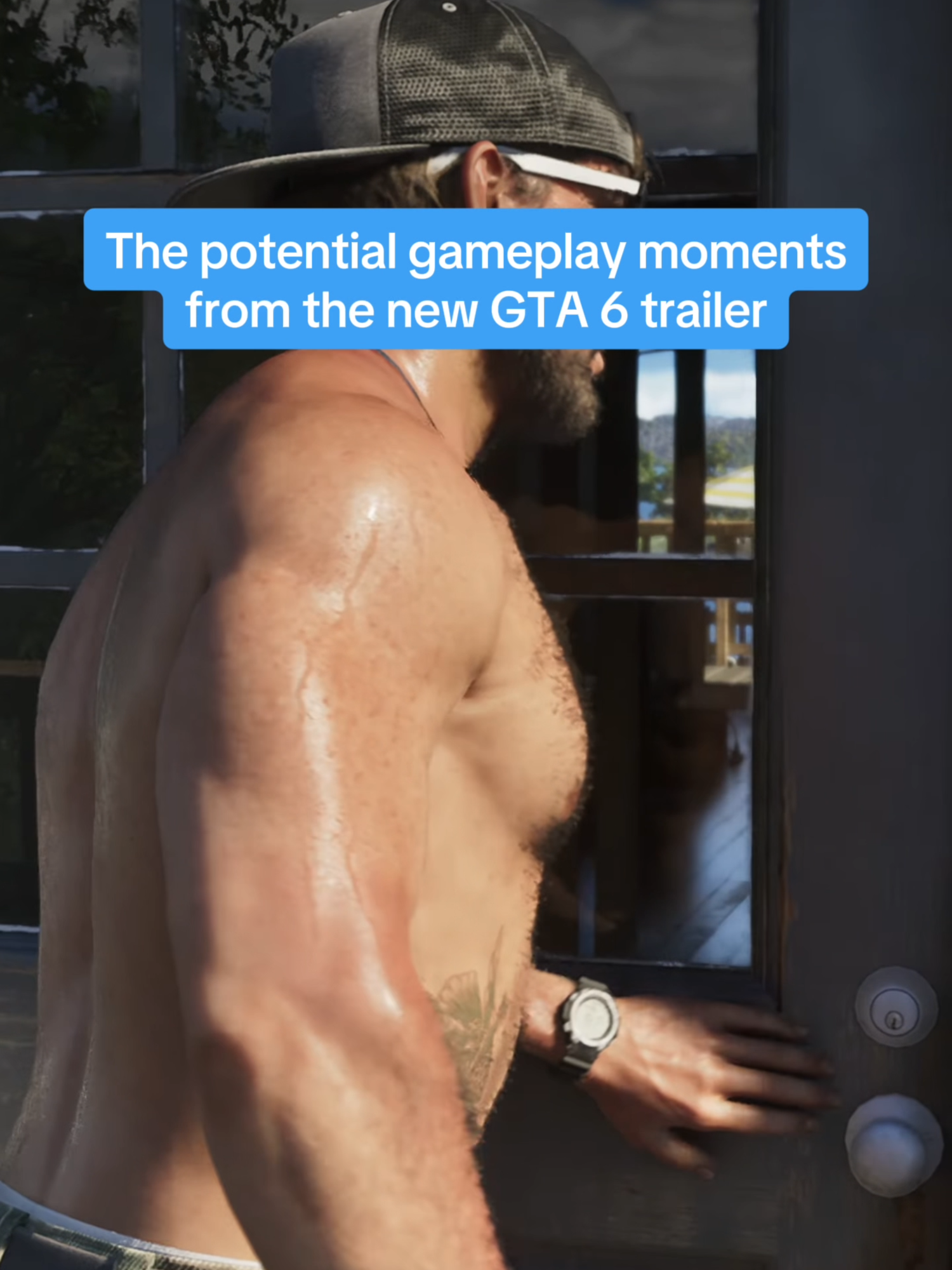 Here are all the potential moments from the latest GTA 6 trailer that could be actual gameplay and not just cutscenes.  #rockstargames #gaming #gameplay #gta6 #grandtheftauto6trailer #grandtheftauto6
