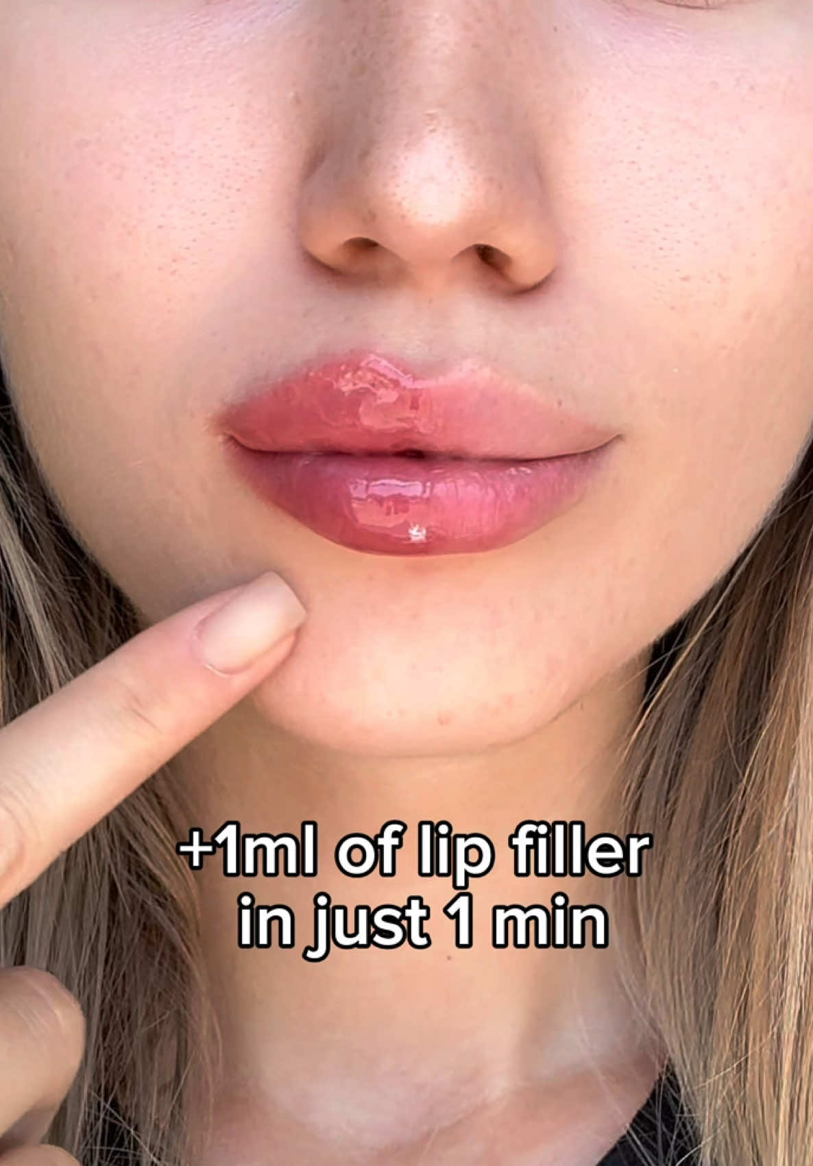 No needles, no appointments — just 1ml of lip filler look in 1 minute 💋 This Reedle Shot Lip Plumper from Korea is no joke… tingles a bit but the results speak for themselves 👀 Perfect base for any lip combo too! @VT Cosmetics US @VTcosmetics_official #Koreanmakeup #Kbeauty #Viralkbeauty #Amazonfinds #Tiktokmademebuyit #fyp #Kissablelips #Reedleshotlipplumper #Lipplumper #Lipcombo #Lipplumpergloss #Lipgloss #Lipplump #lipfiller 