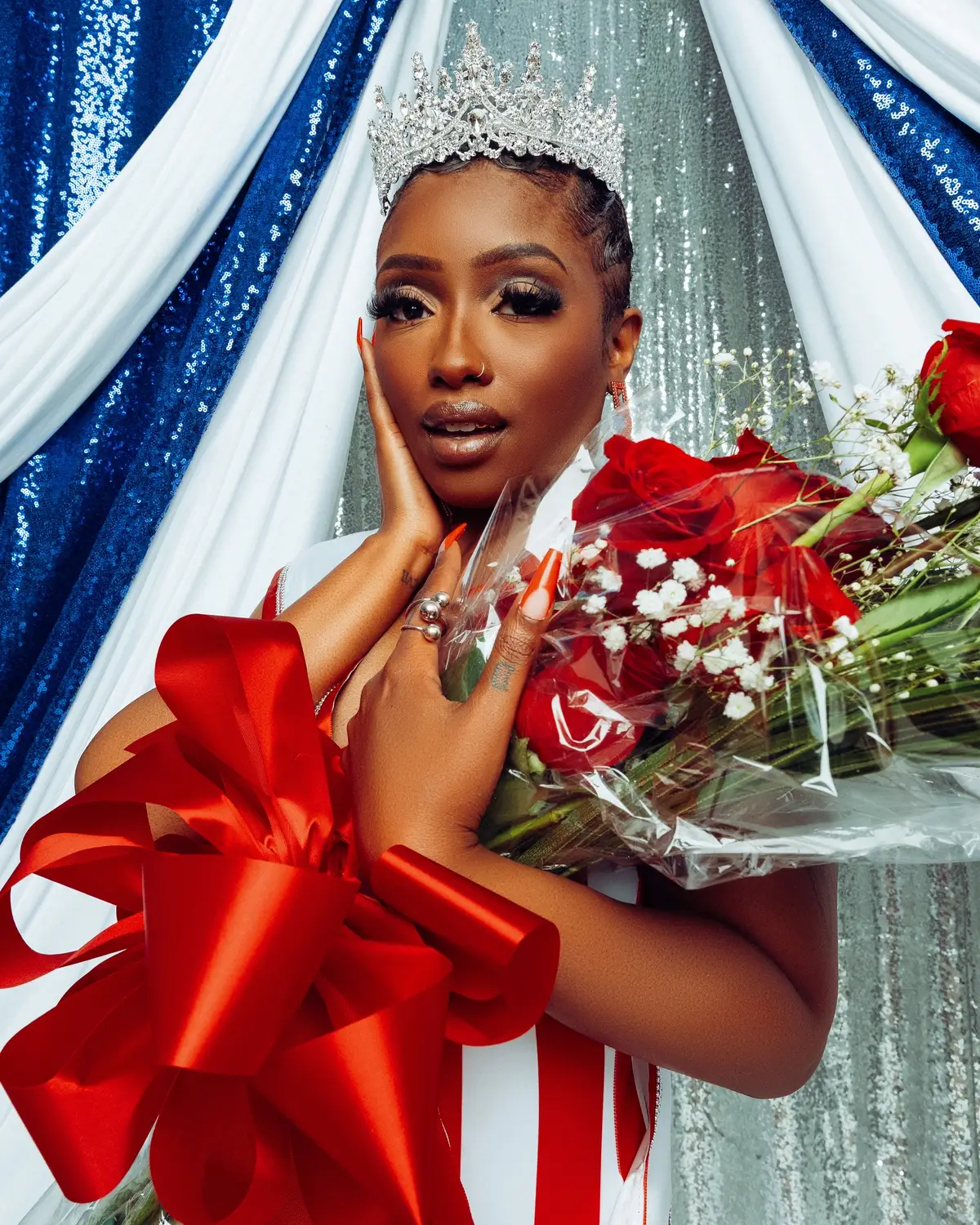 “Miss Carolina” is a photo project that I put together in January of this year. My vision was to honor black women in the world of pageantry while artistically celebrating black culture, black joy, and the essence of 90’s fashion. Since moving to Fayetteville, NC in 2016, I’ve built a strong creative community of friends, many of whom were involved in this project. Their participation made it even more meaningful. In many ways, Miss Carolina also serves as a love letter to Fayetteville and the community I’ve found here.  While creating this project, it came with its share of challenges (as you’ll see), but the vision was still brought to life!  Thank you to the Arts Council of Fayetteville for funding this project 🇺🇸  Follow us on Instagram! Photographer/Creative Director: @cothephotographer  Muse: @brincesstianna  Head Stylist: @a.nitajay  Set Designer: @moddepix Graphic Designer: @wisemindcollyn  Makeup Artist: @hypnoticgoddessmua Studio: @croostudios