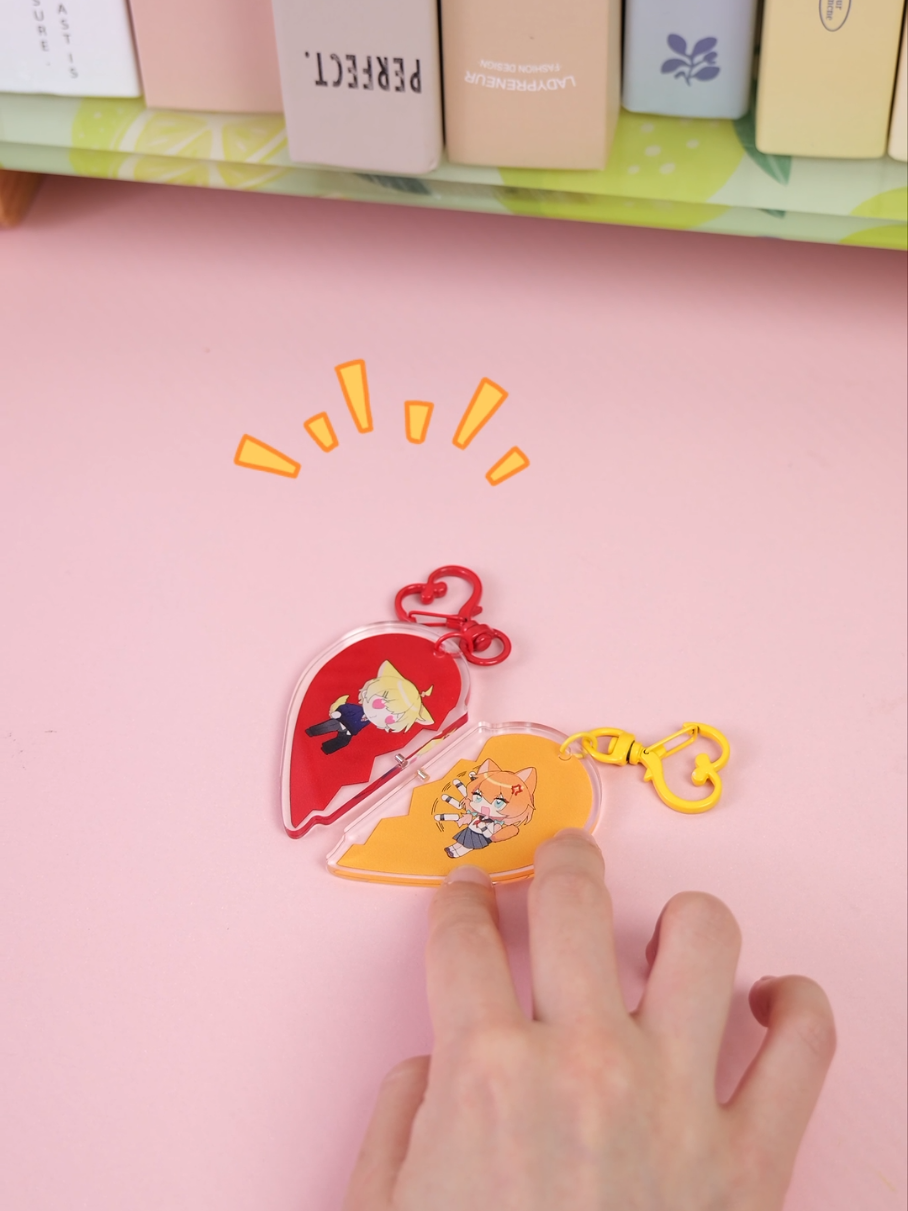 Custom magnet acrylic keychain#vograce #custom #acrylickeychain 